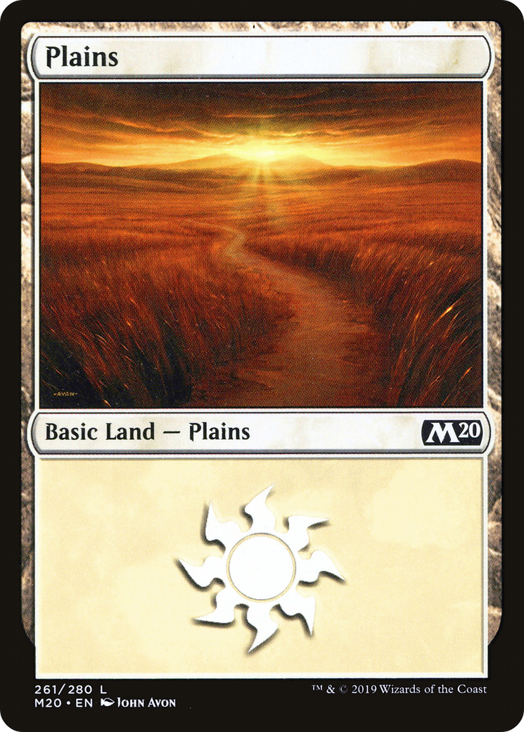 Image of Plains (M20-261) - Core Set 2020
