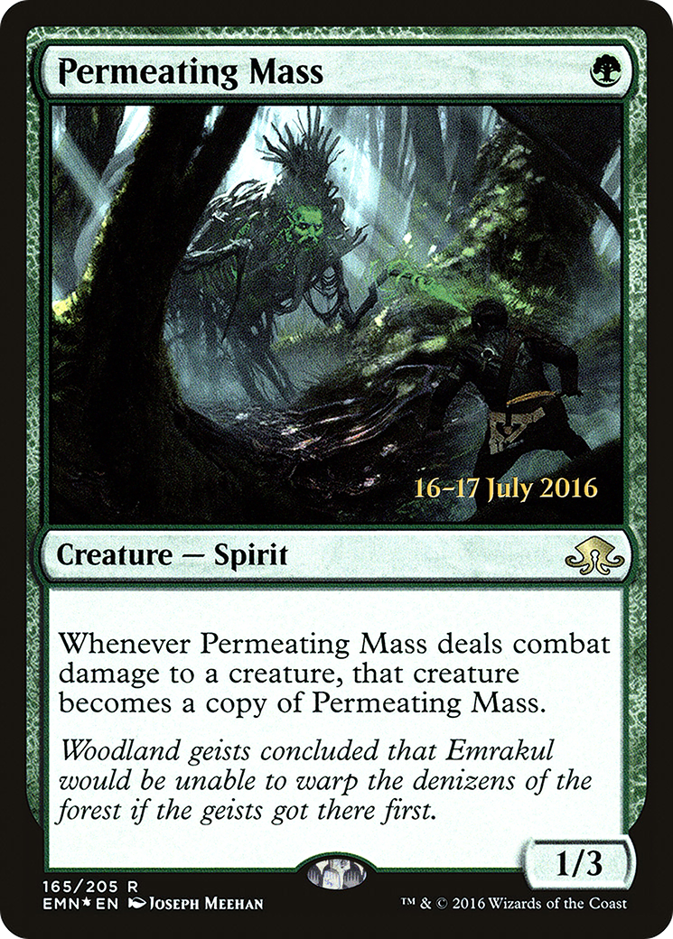 Image of Permeating Mass (PRE-165) - Eldritch Moon Promos Foil