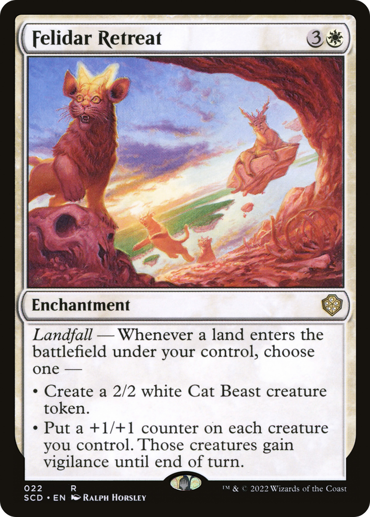 Image of Felidar Retreat (SCD-022) - Starter Commander Decks