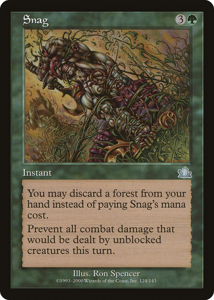 Image of Snag (PCY-124) - Prophecy Foil