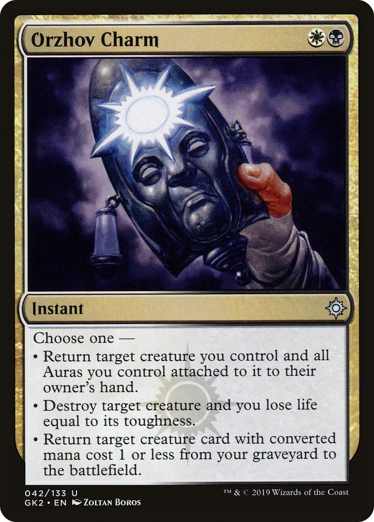 Image of Orzhov Charm (GK2-042) - RNA Guild Kit
