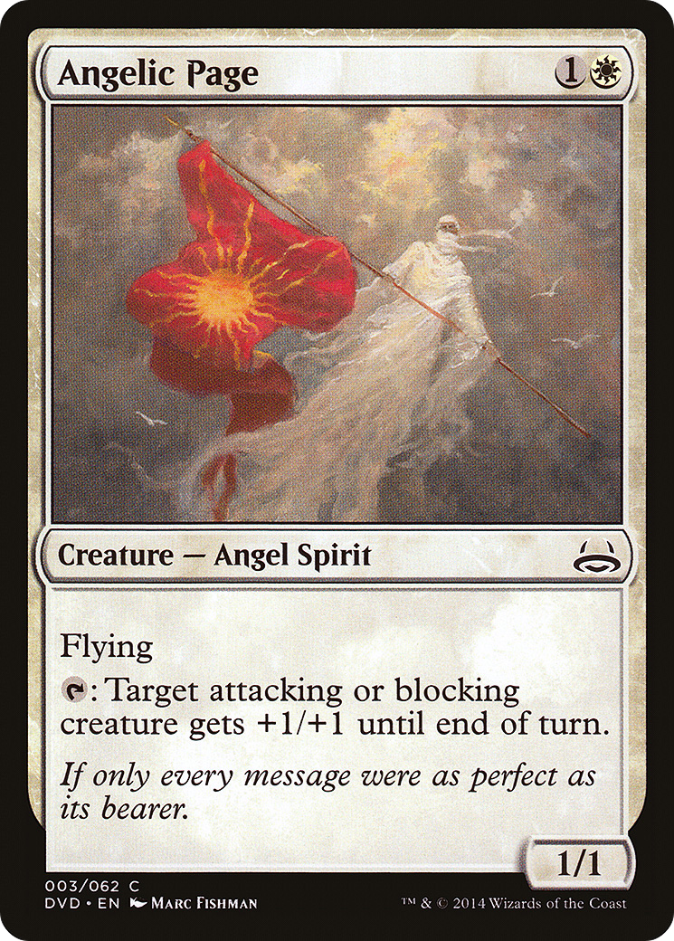 Image of Angelic Page (DD3-003) - Duel Decks Anthology: Divine vs. Demonic