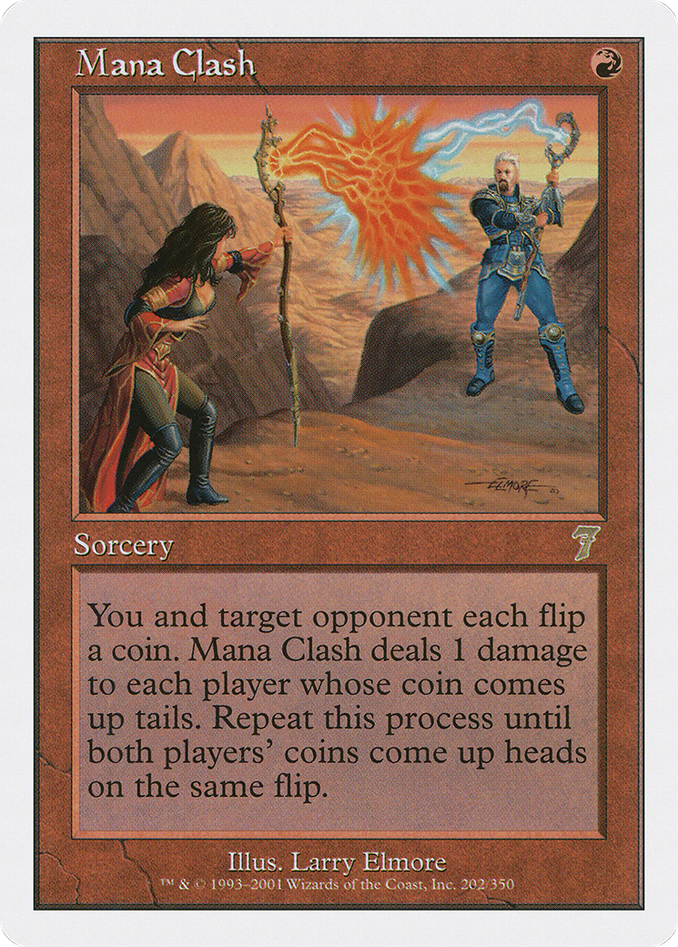 Image of Mana Clash (7ED-202) - 7th Edition Foil