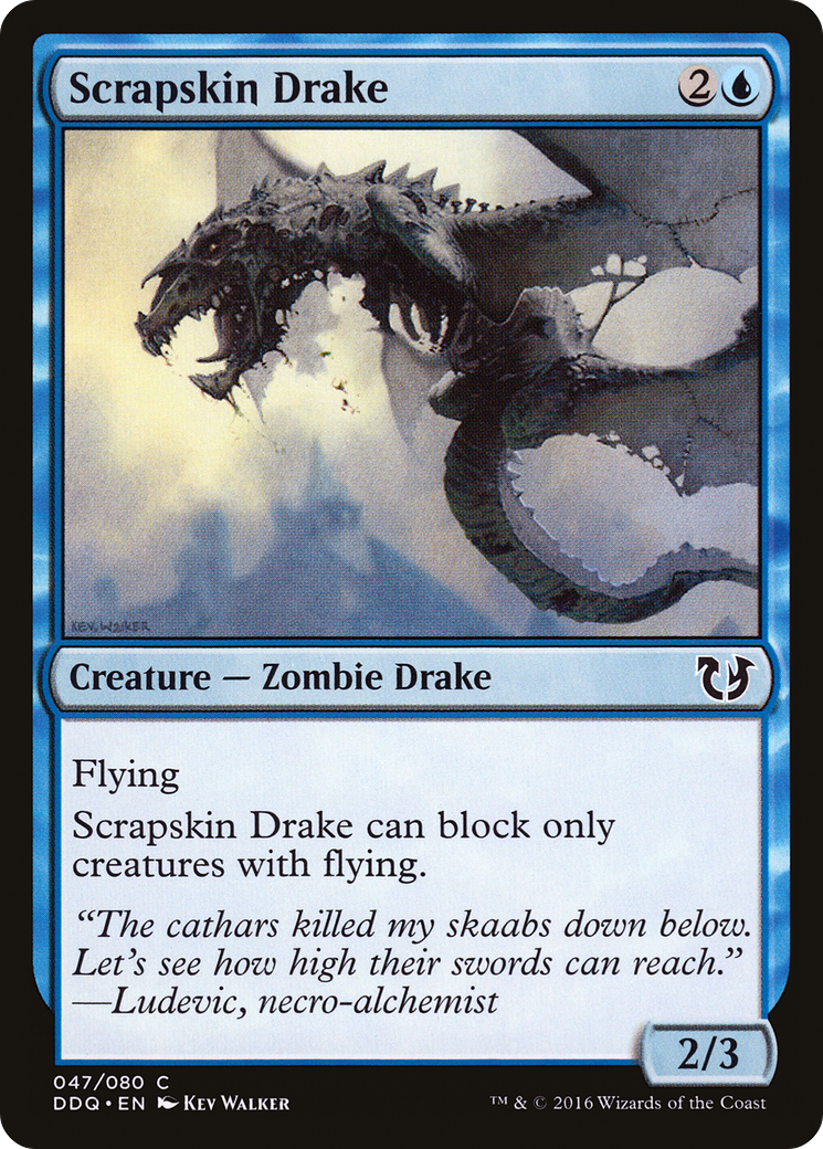 Image of Scrapskin Drake (DDQ-047) - Duel Decks: Blessed vs. Cursed