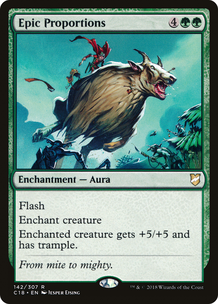 Image of Epic Proportions (C18-142) - Commander 2018