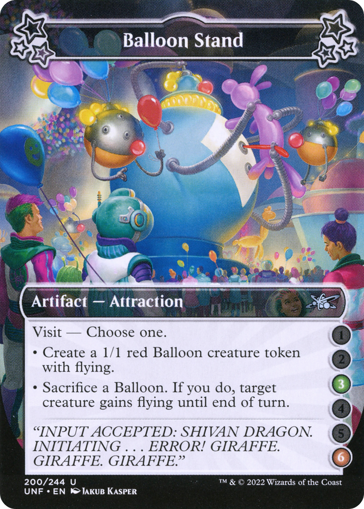 Image of Balloon Stand (3-6) (UNF-200) - Unfinity