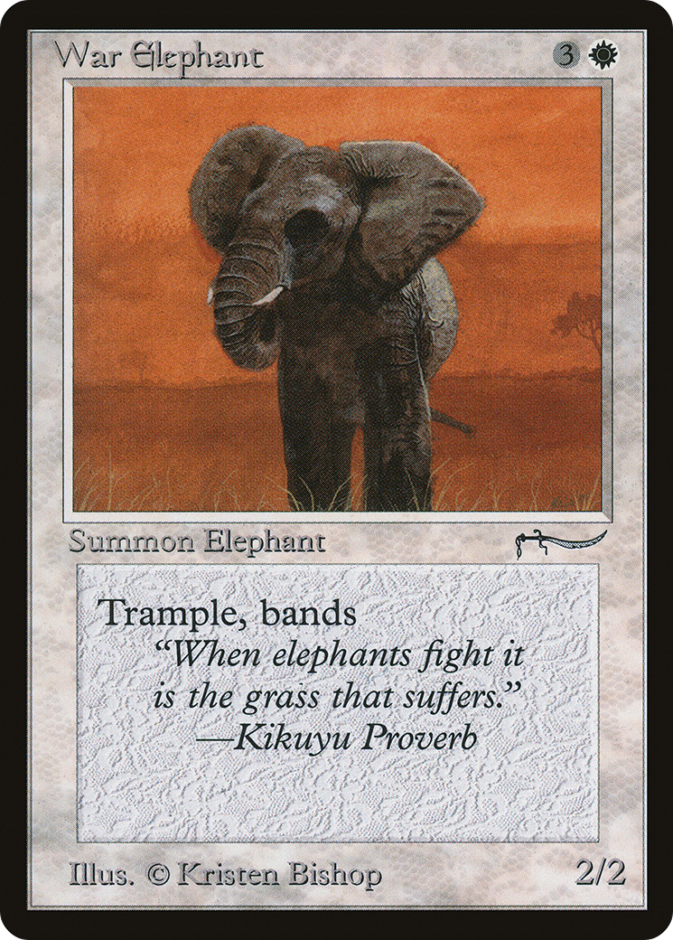 Image of War Elephant (ARN-) - Arabian Nights