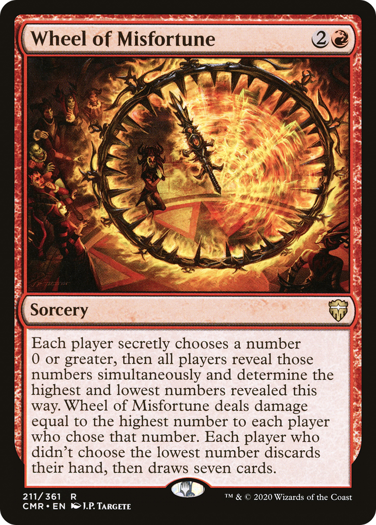 Image of Wheel of Misfortune (CMR-211) - Commander Legends