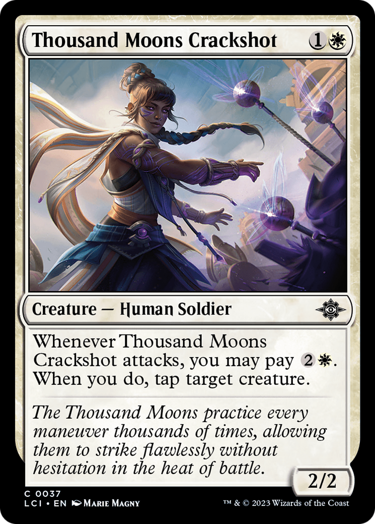 Image of Thousand Moons Crackshot (LCI-037) - The Lost Caverns of Ixalan