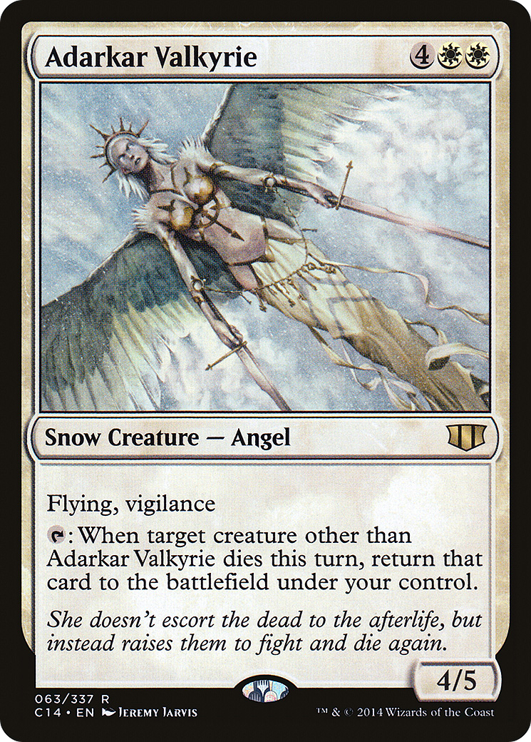 Image of Adarkar Valkyrie (C14-063) - Commander 2014