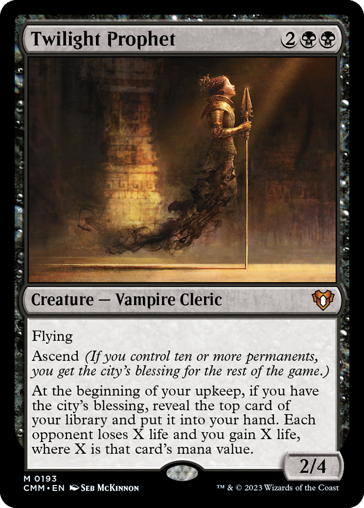 Image of Twilight Prophet (CMM-193) - Commander Masters