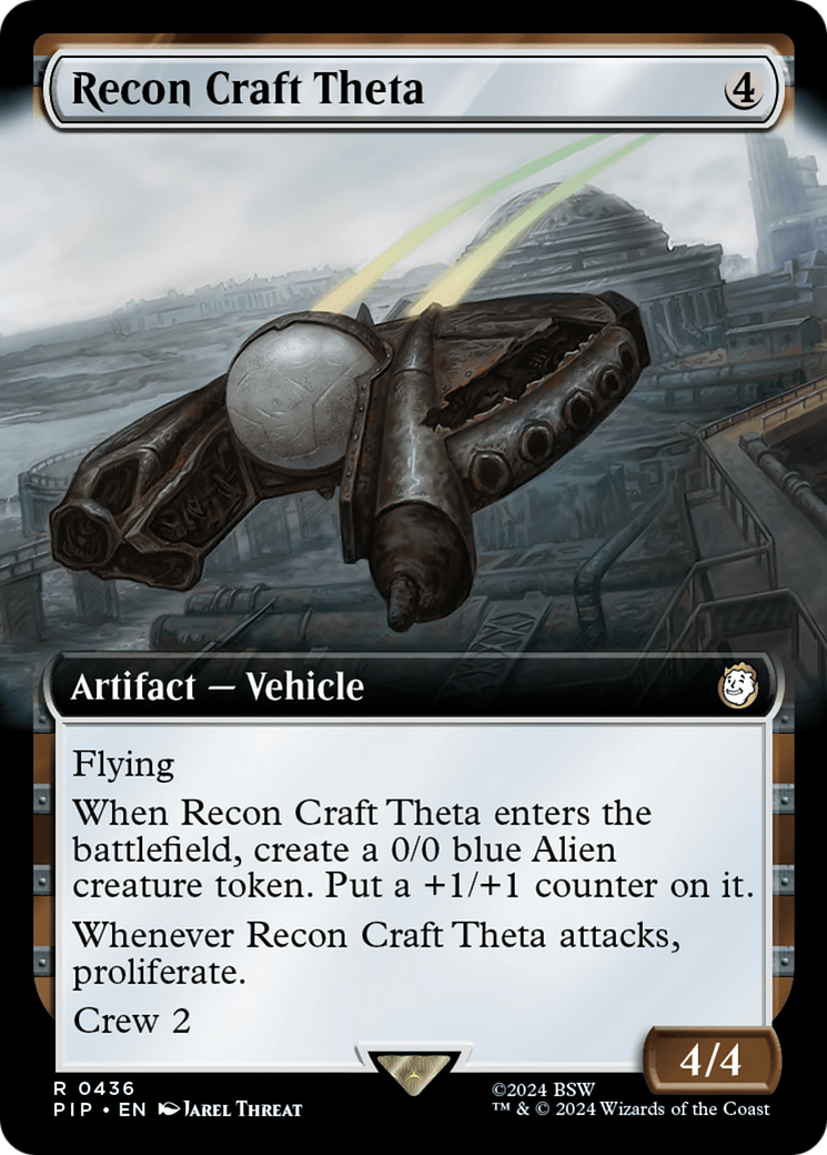 Image of Recon Craft Theta (Extended Art) (PIP-436) - Fallout: (Extended Art) Foil