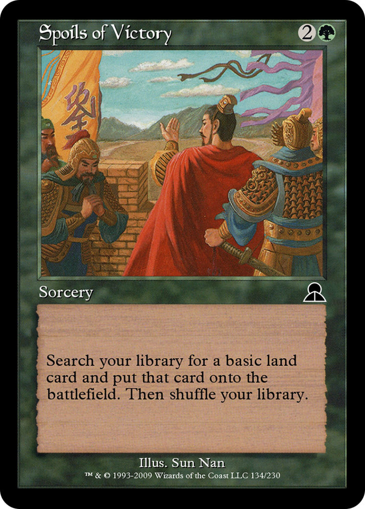 Image of Spoils of Victory (ME3-134) - Masters Edition III Foil
