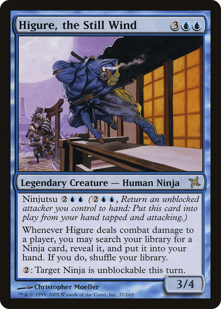 Image of Higure, the Still Wind (BOK-037) - Betrayers of Kamigawa Foil