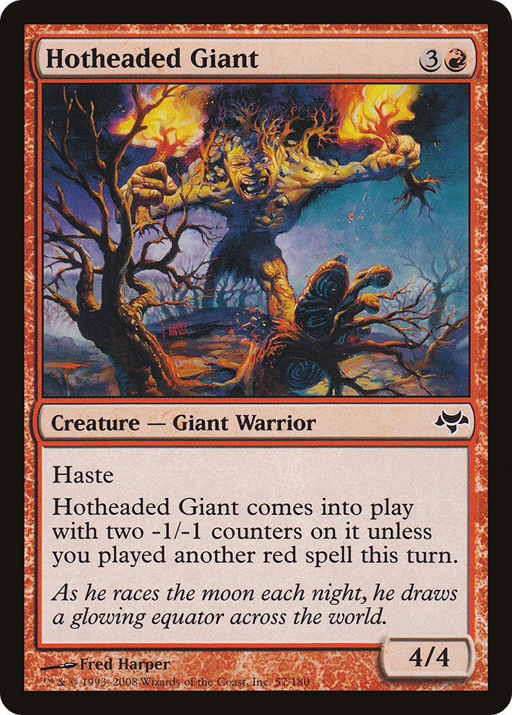 Image of Hotheaded Giant (EVE-057) - Eventide Foil