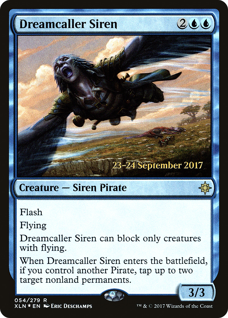 Image of Dreamcaller Siren (PRE-054) - Ixalan Promos Foil