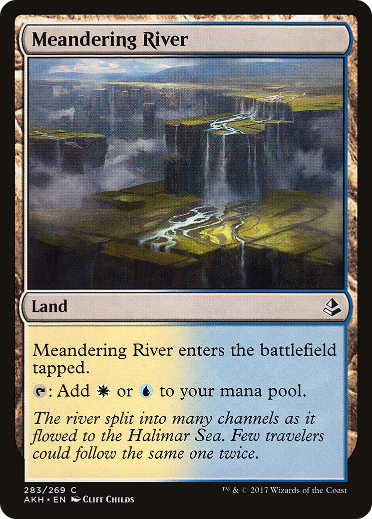 Image of Meandering River (AKH-283) - Amonkhet