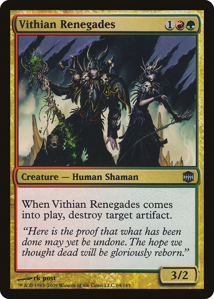 Image of Vithian Renegades (ARB-064) - Alara Reborn Foil