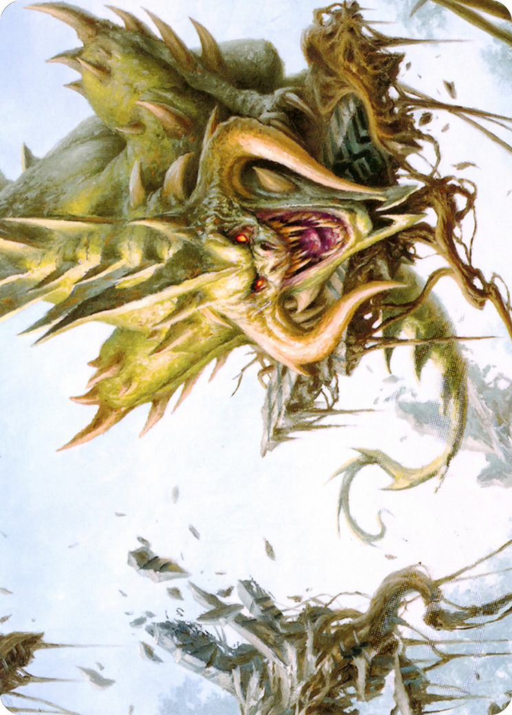 Image of Canopy Baloth // Canopy Baloth (AZNR-070) - Zendikar Rising Art Series (Borderless)