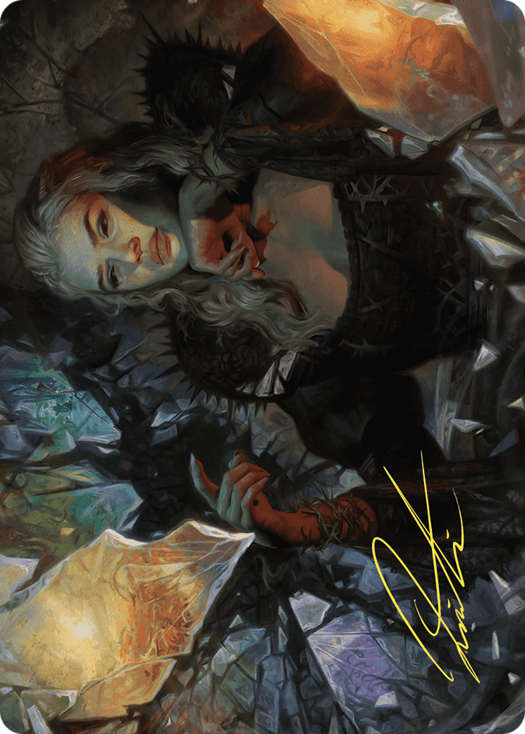 Image of Prophetic Prism // Prophetic Prism (AWOE-045) - Wilds of Eldraine Art Series (Borderless)