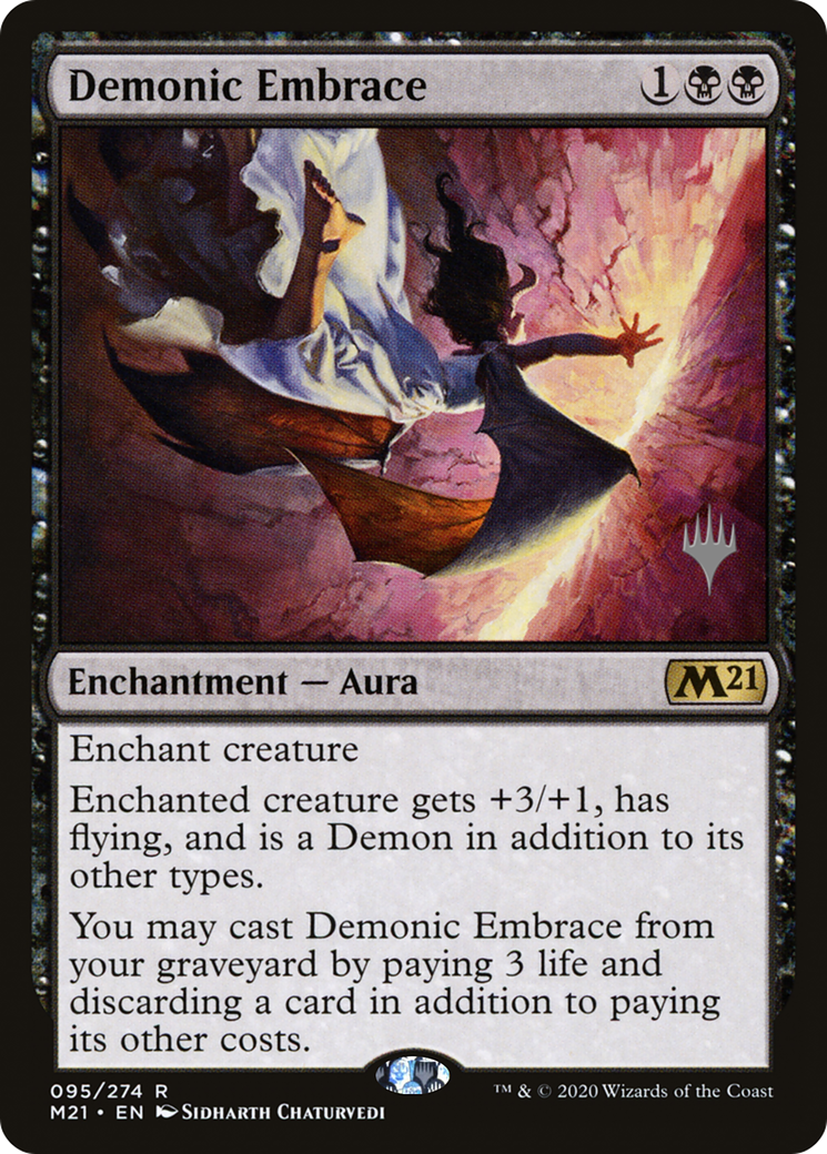 Image of Demonic Embrace (PPM21-95P) - Core Set 2021 Promos