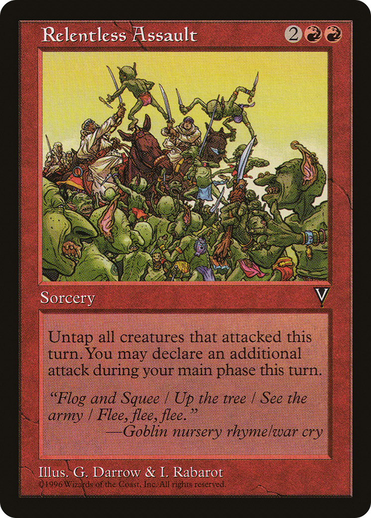 Image of Relentless Assault (VIS-) - Visions