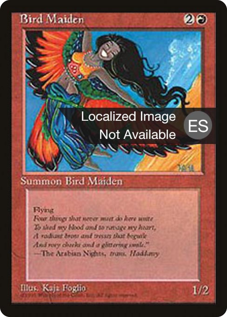 Image of Bird Maiden (4BB-195) - Fourth Edition Foreign Black Border