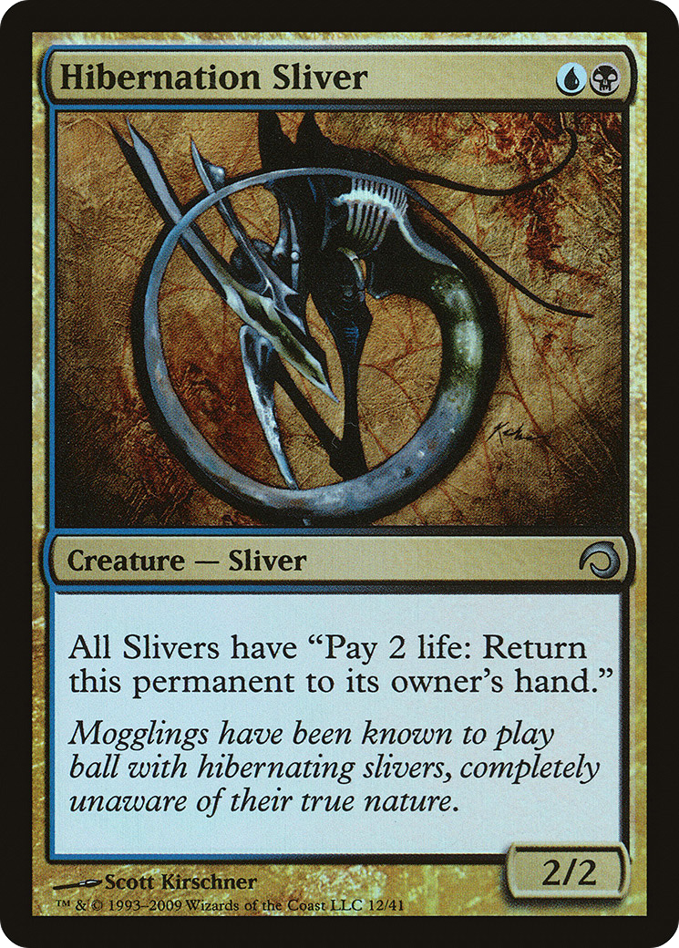 Image of Hibernation Sliver (PDS-012) - Premium Deck Series: Slivers Foil