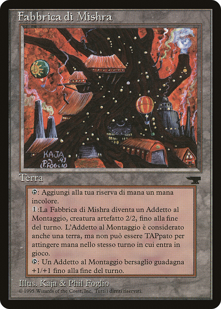 Image of Mishra's Factory (Italian) - 