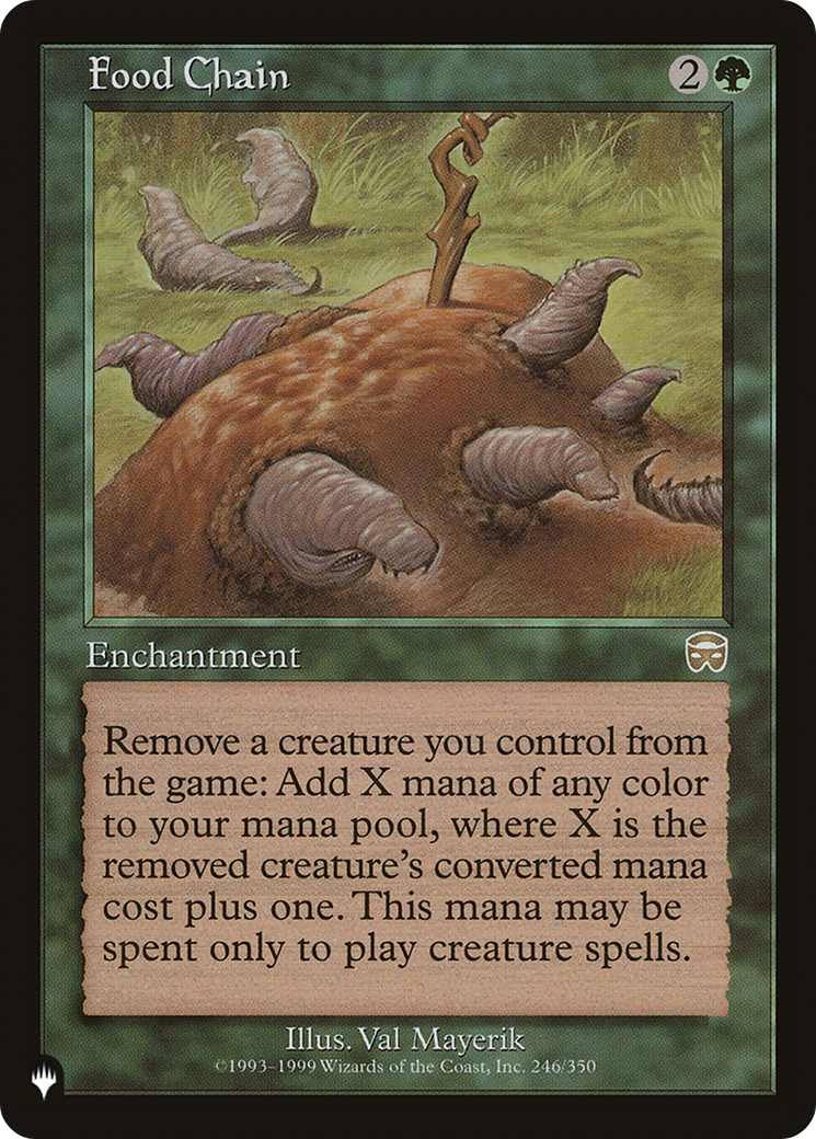 Image of Food Chain (LIST-MMQ-246) - The List