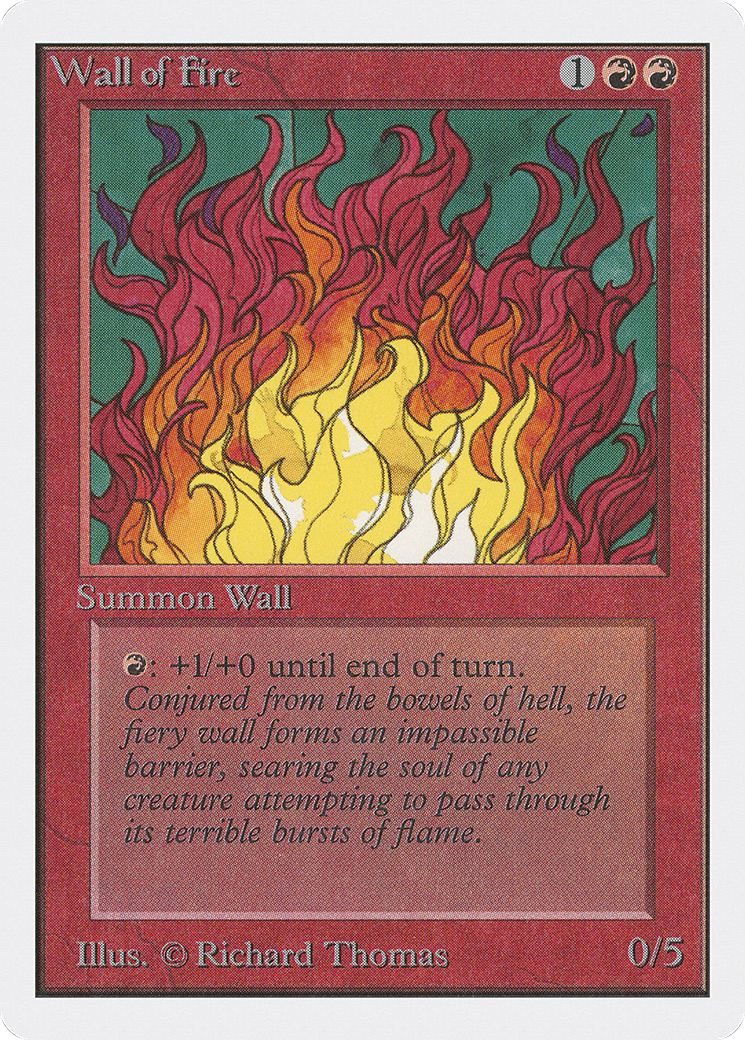 Image of Wall of Fire (2ED-) - Unlimited Edition
