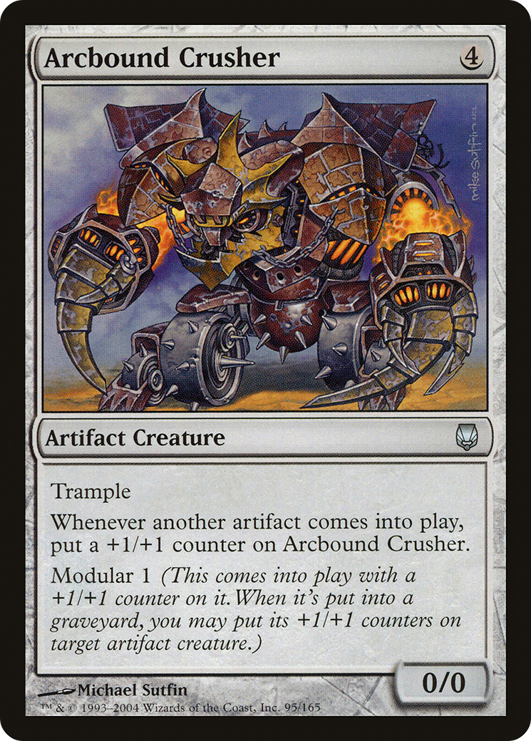 Image of Arcbound Crusher (DST-095) - Darksteel