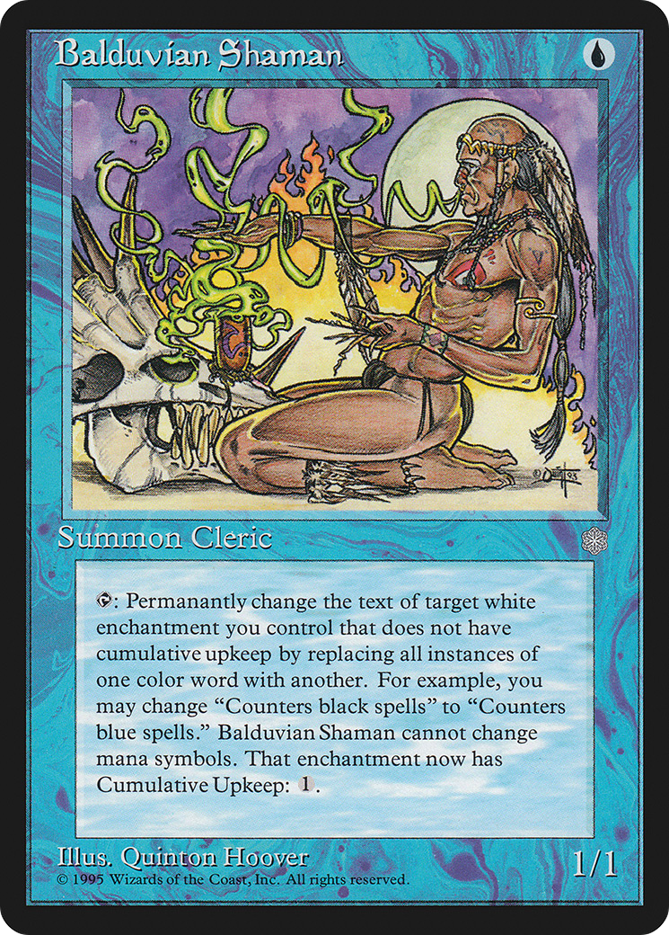 Image of Balduvian Shaman (ICE-) - Ice Age