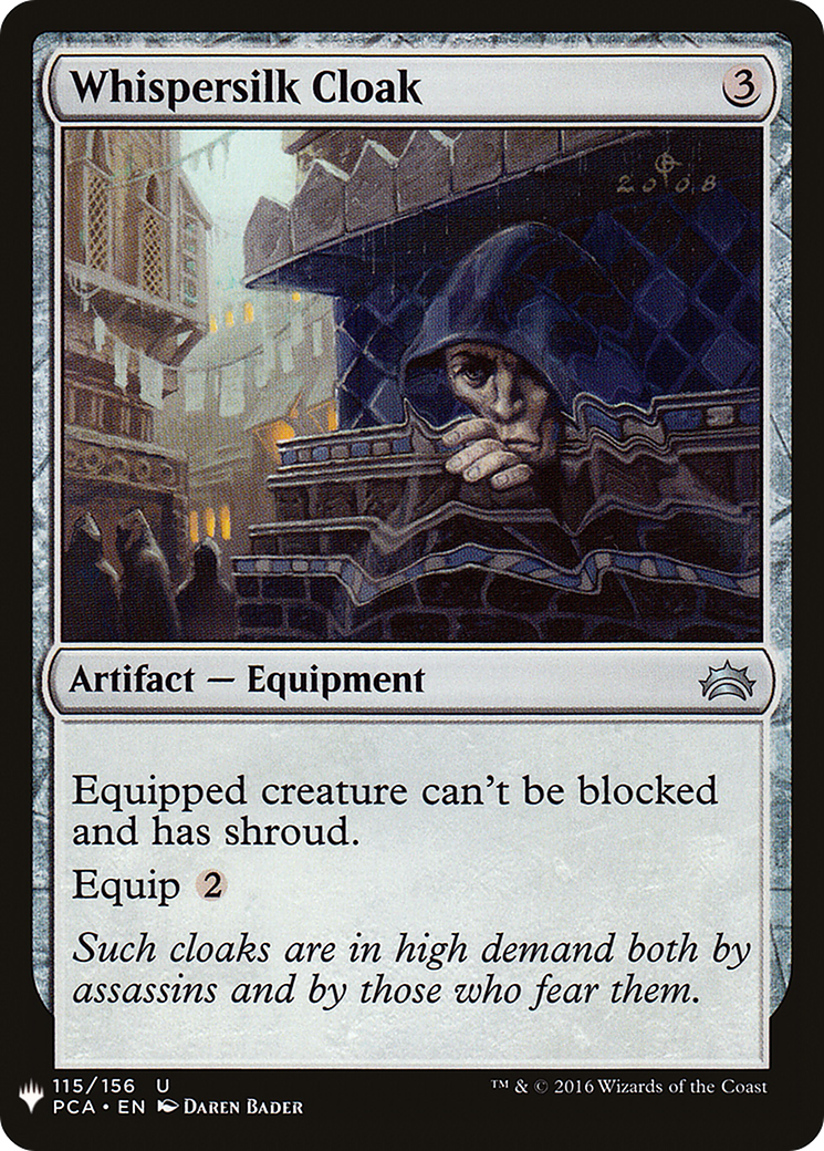 Image of Whispersilk Cloak (LIST-PCA-115) - The List