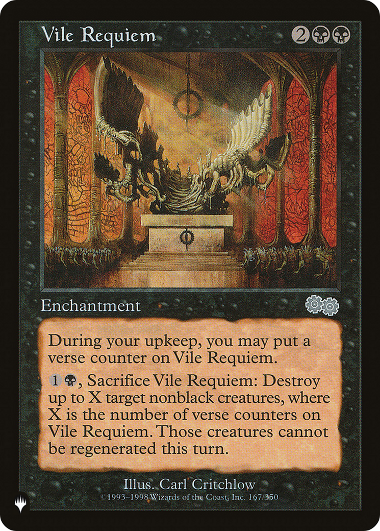 Image of Vile Requiem (LIST-USG-167) - The List