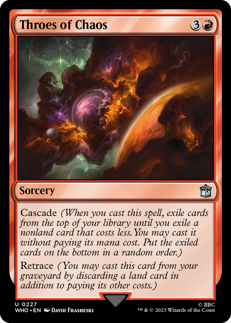Image of Throes of Chaos (WHO-227) - Doctor Who