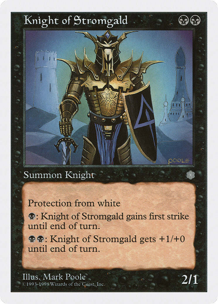 Image of Knight of Stromgald (ATH-009) - Anthologies