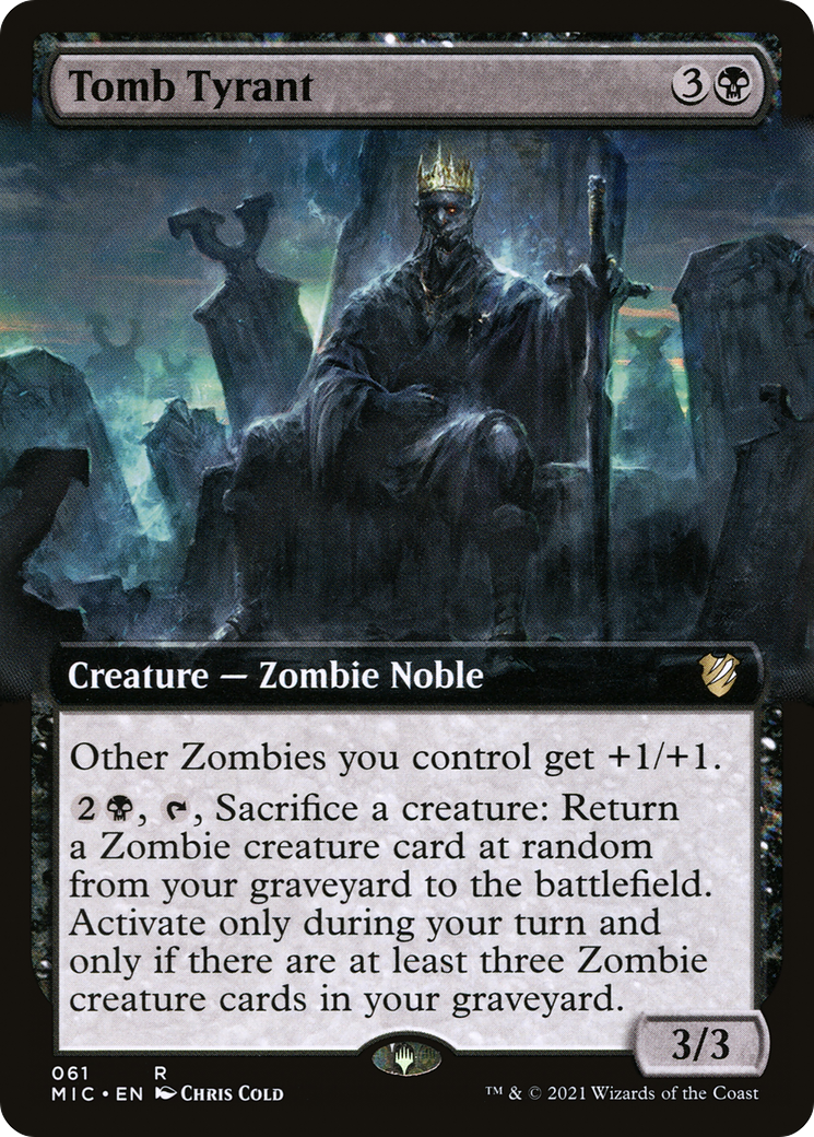 Image of Tomb Tyrant (Extended Art) (MIC-061) - Midnight Hunt Commander: (Extended Art)