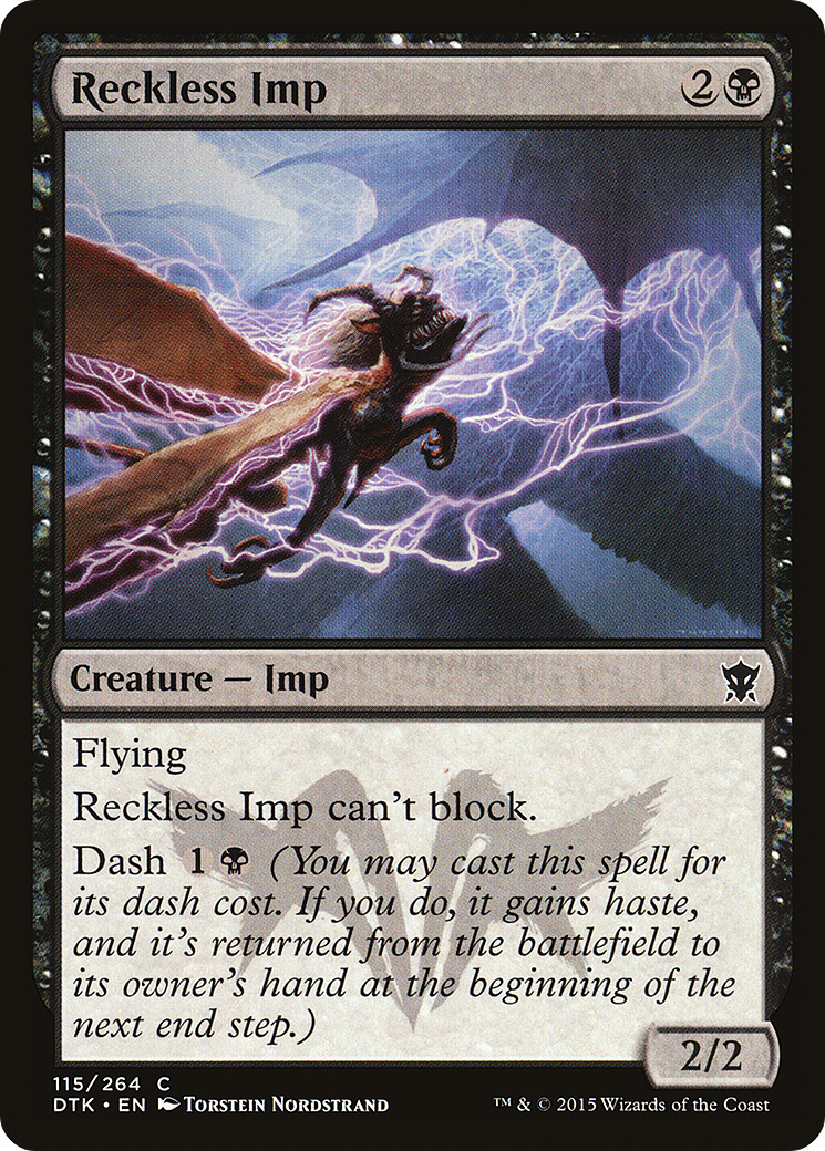 Image of Reckless Imp (DTK-115) - Dragons of Tarkir