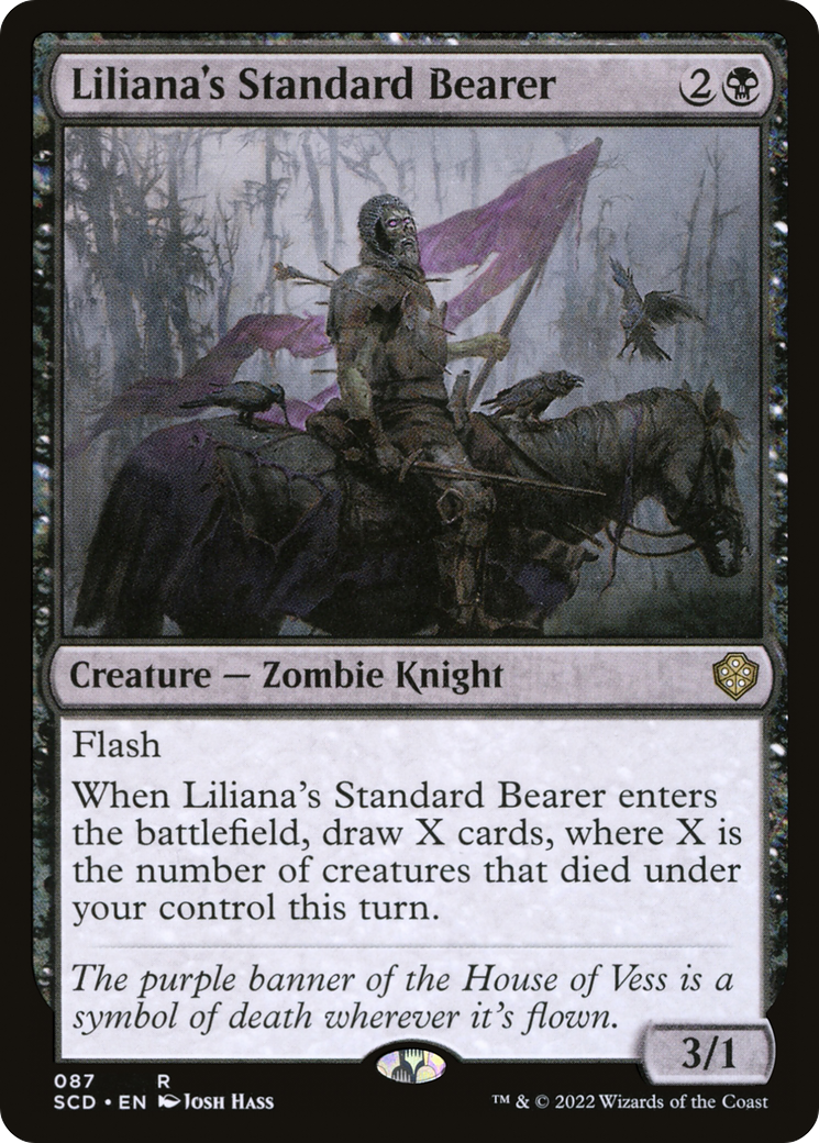 Image of Liliana's Standard Bearer (SCD-087) - Starter Commander Decks