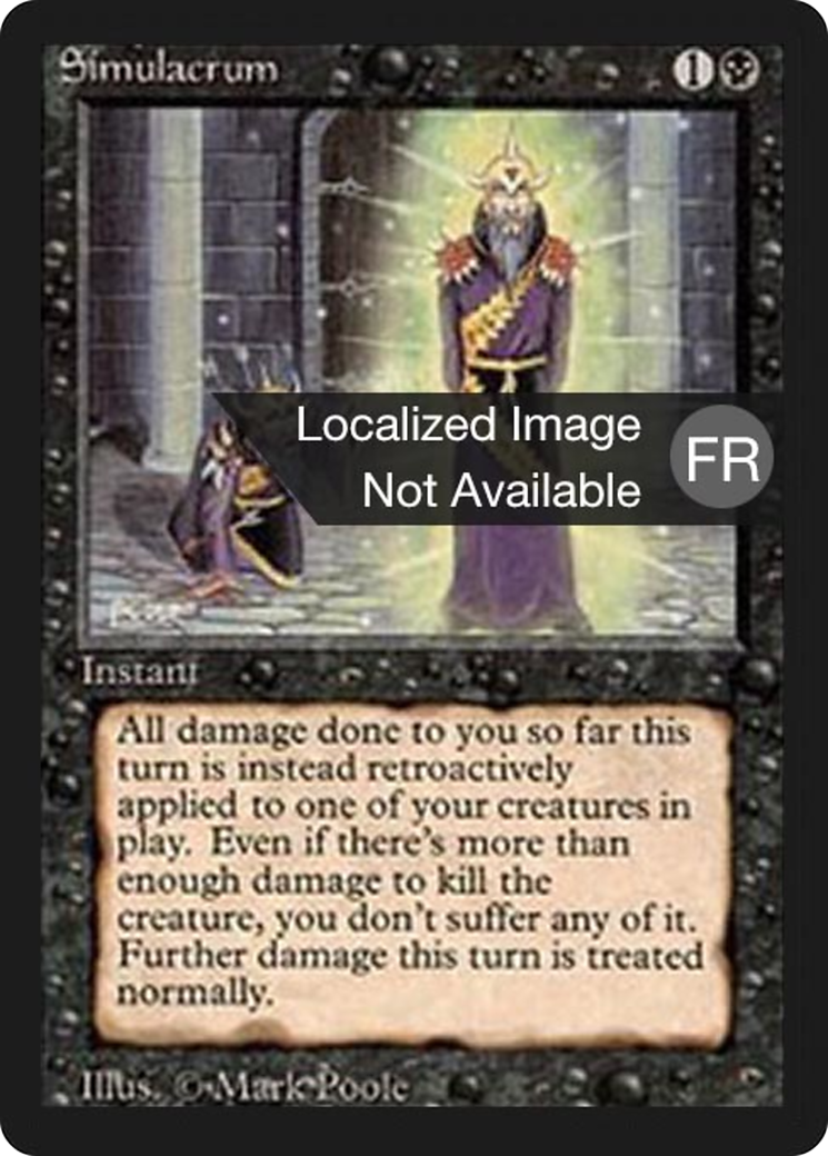Image of Simulacrum (FBB-) - Foreign Black Border