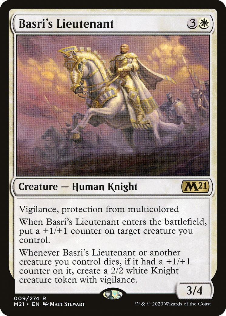 Image of Basri's Lieutenant (M21-009) - Core Set 2021 Foil