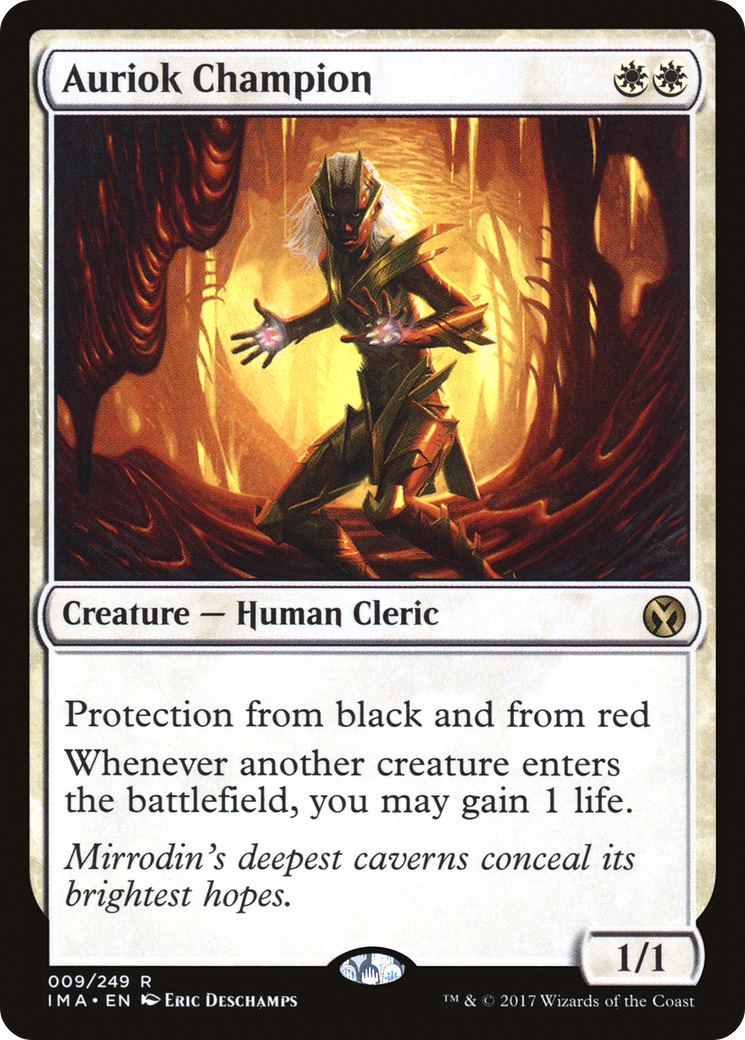 Image of Auriok Champion (IMA-009) - Iconic Masters