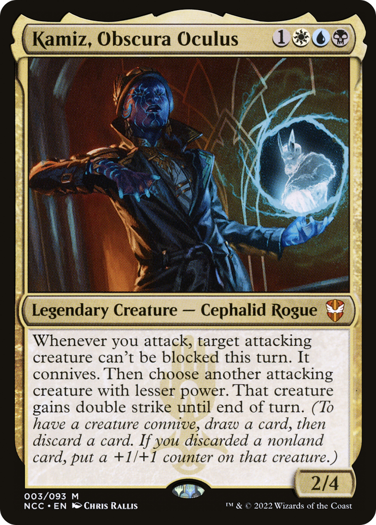 Image of Kamiz, Obscura Oculus (NCC-003) - New Capenna Commander
