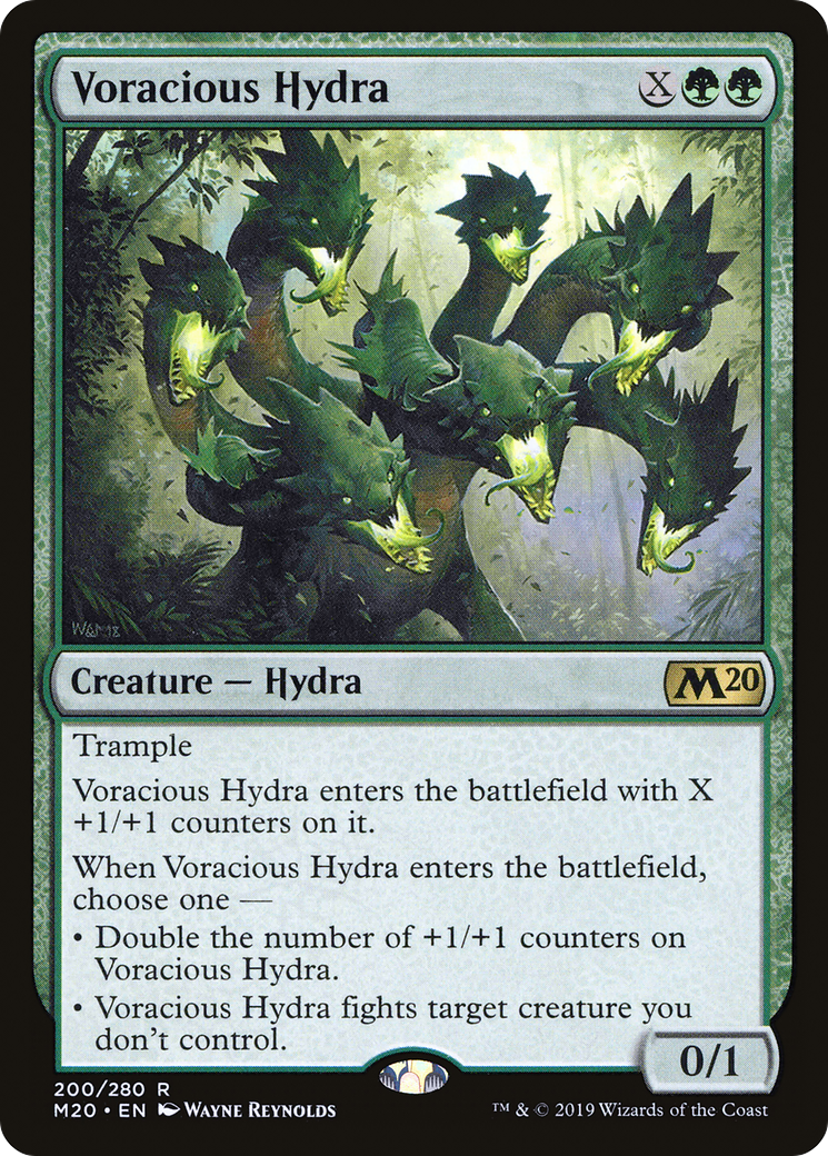 Image of Voracious Hydra (M20-200) - Core Set 2020