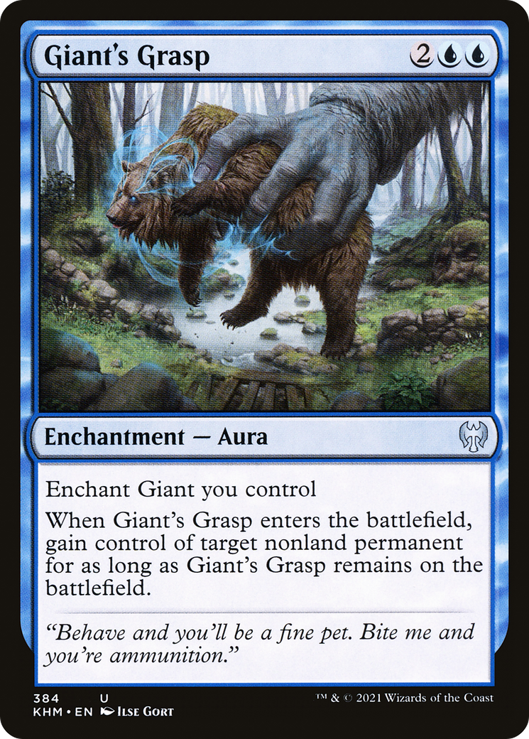 Image of Giant's Grasp (KHM-384) - Kaldheim