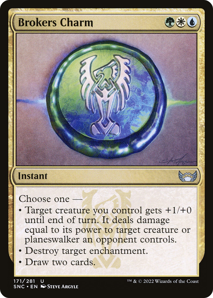Image of Brokers Charm (SNC-171) - Streets of New Capenna Foil