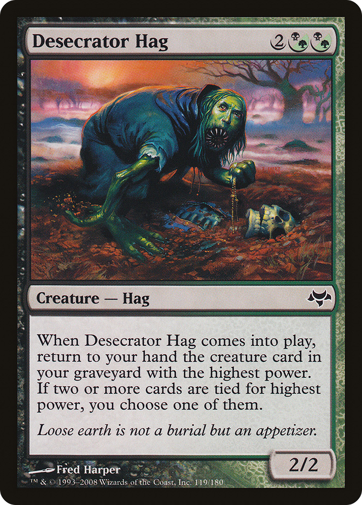 Image of Desecrator Hag (EVE-119) - Eventide Foil