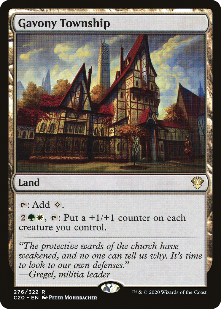 Image of Gavony Township (C20-276) - Commander 2020