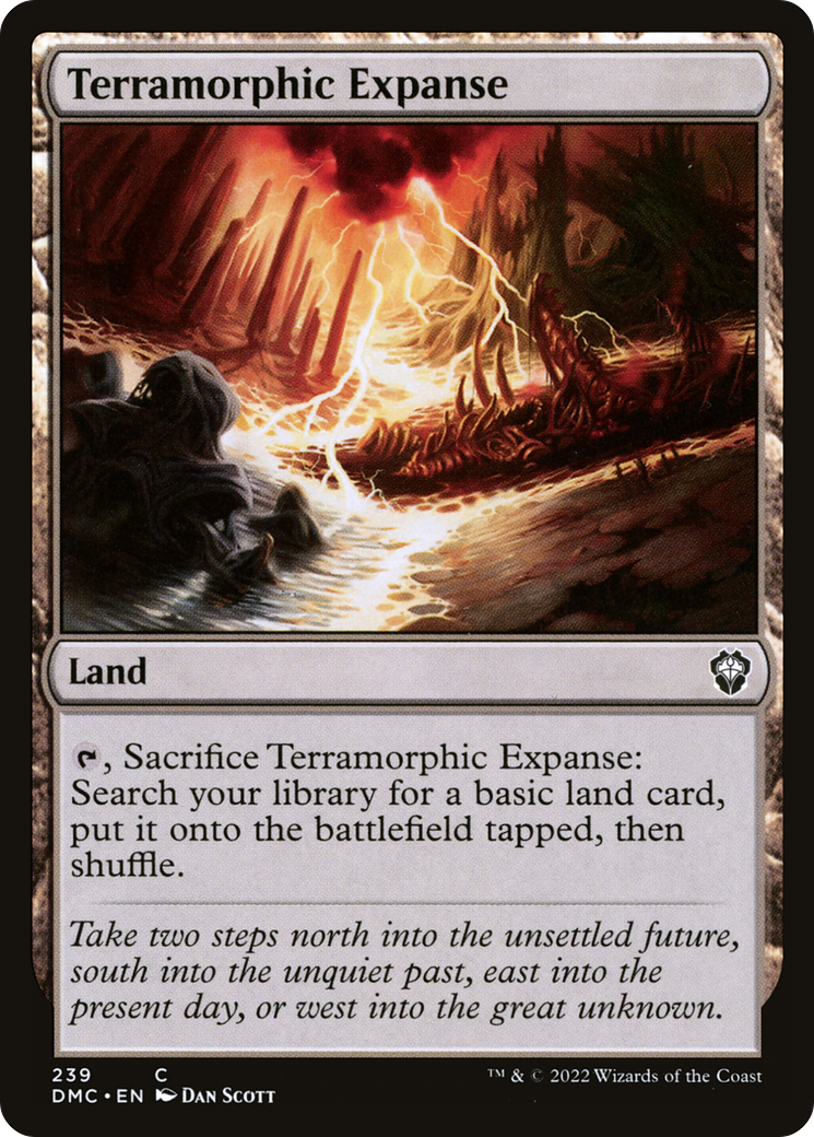 Image of Terramorphic Expanse (DMC-239) - Dominaria United Commander